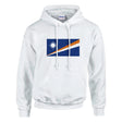 Sweat à capuche îles marshall coton mélangé brodé
