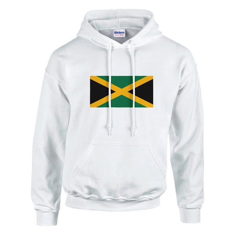 Sweat à capuche jamaïque coton mélangé couleurs brodées