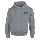 Sweat à capuche kazakhstan coton mélangé broderie couleur