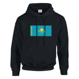 Sweat à capuche kazakhstan coton mélangé broderie couleur