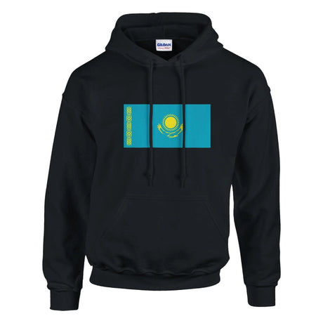 Sweat à capuche kazakhstan coton mélangé broderie couleur