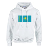 Sweat à capuche kazakhstan coton mélangé broderie couleur