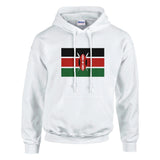 Sweat à capuche kenya coton mélangé broderie confortable