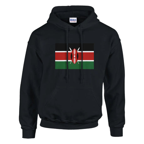 Sweat à capuche kenya coton mélangé broderie confortable