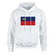 Sweat à capuche liechtenstein coton mélangé brodé