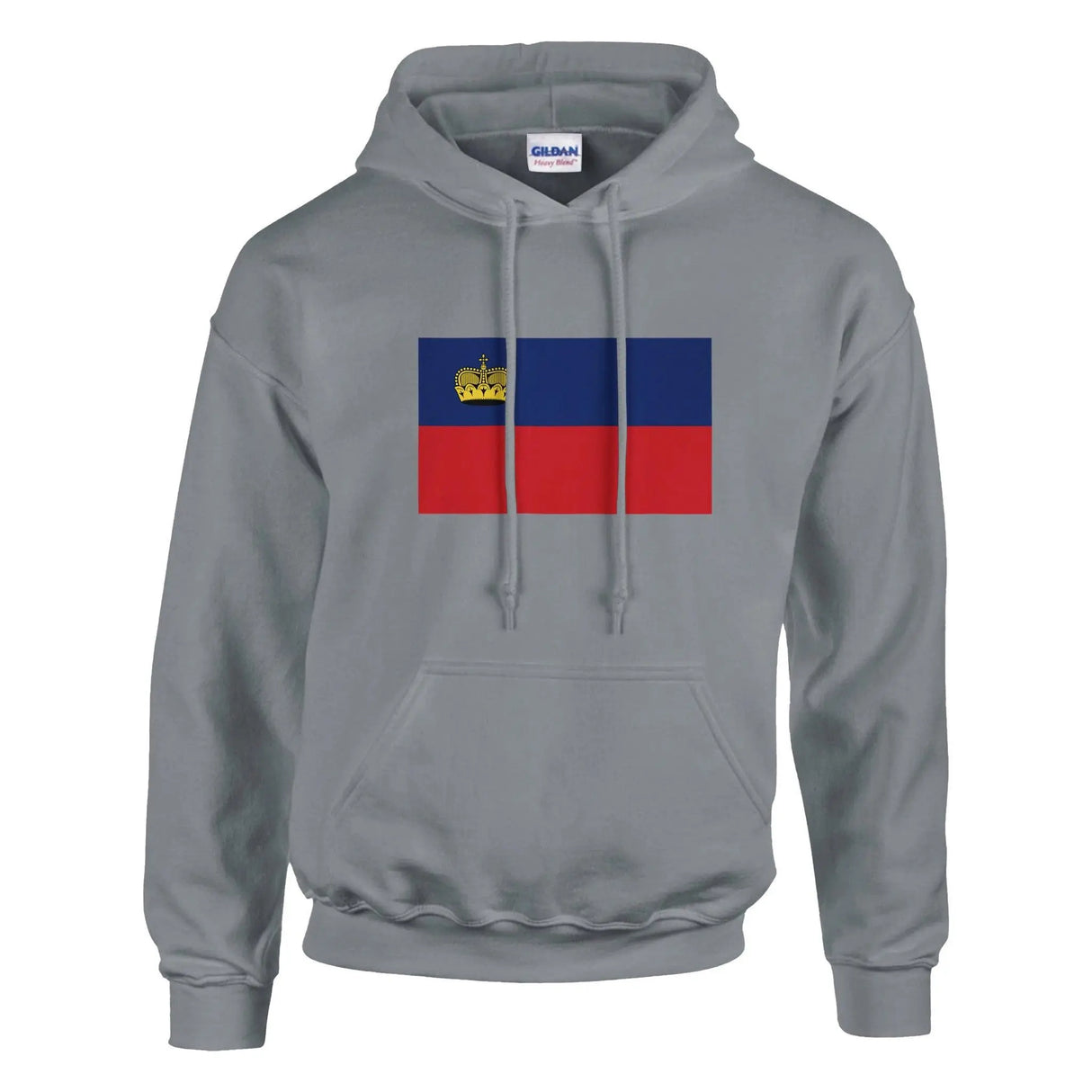 Sweat à capuche liechtenstein coton mélangé brodé