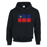 Sweat à capuche liechtenstein coton mélangé brodé