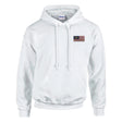 Sweat à capuche malaisie coton mélangé broderie couleur