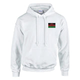 Sweat à capuche malawi brodé coton mélangé confort supérieur