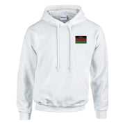 Sweat à capuche malawi brodé coton mélangé confort supérieur