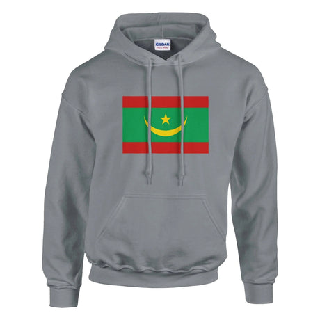 Sweat à capuche mauritanie coton mélangé imprimé couleur
