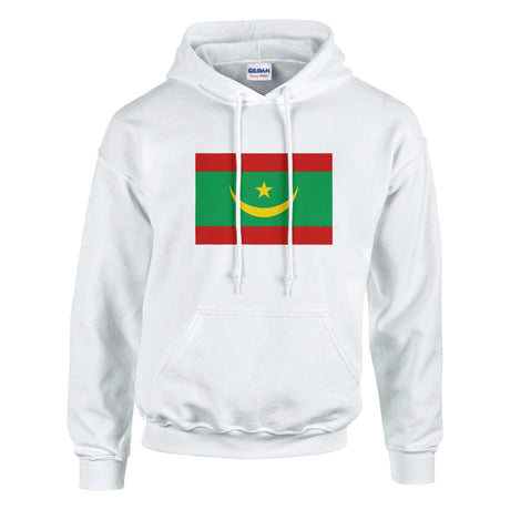Sweat à capuche mauritanie coton mélangé imprimé couleur