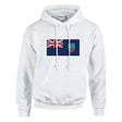 Sweat à capuche montserrat coton mélangé motif drapeau