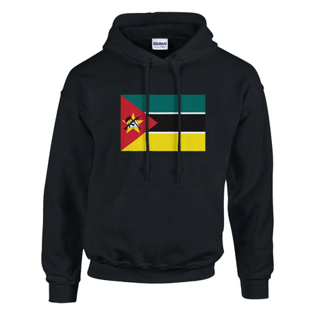 Sweat à capuche mozambique coton mélangé broderie