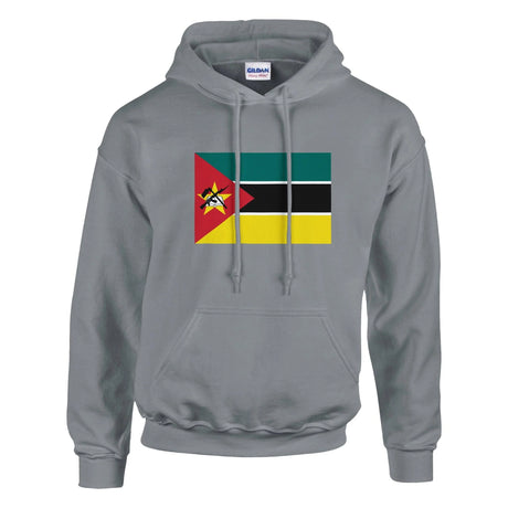 Sweat à capuche mozambique coton mélangé broderie