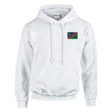 Sweat à capuche namibie coton mélangé brodé durable