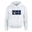 Sweat à capuche nauru coton mélangé broderie couleur