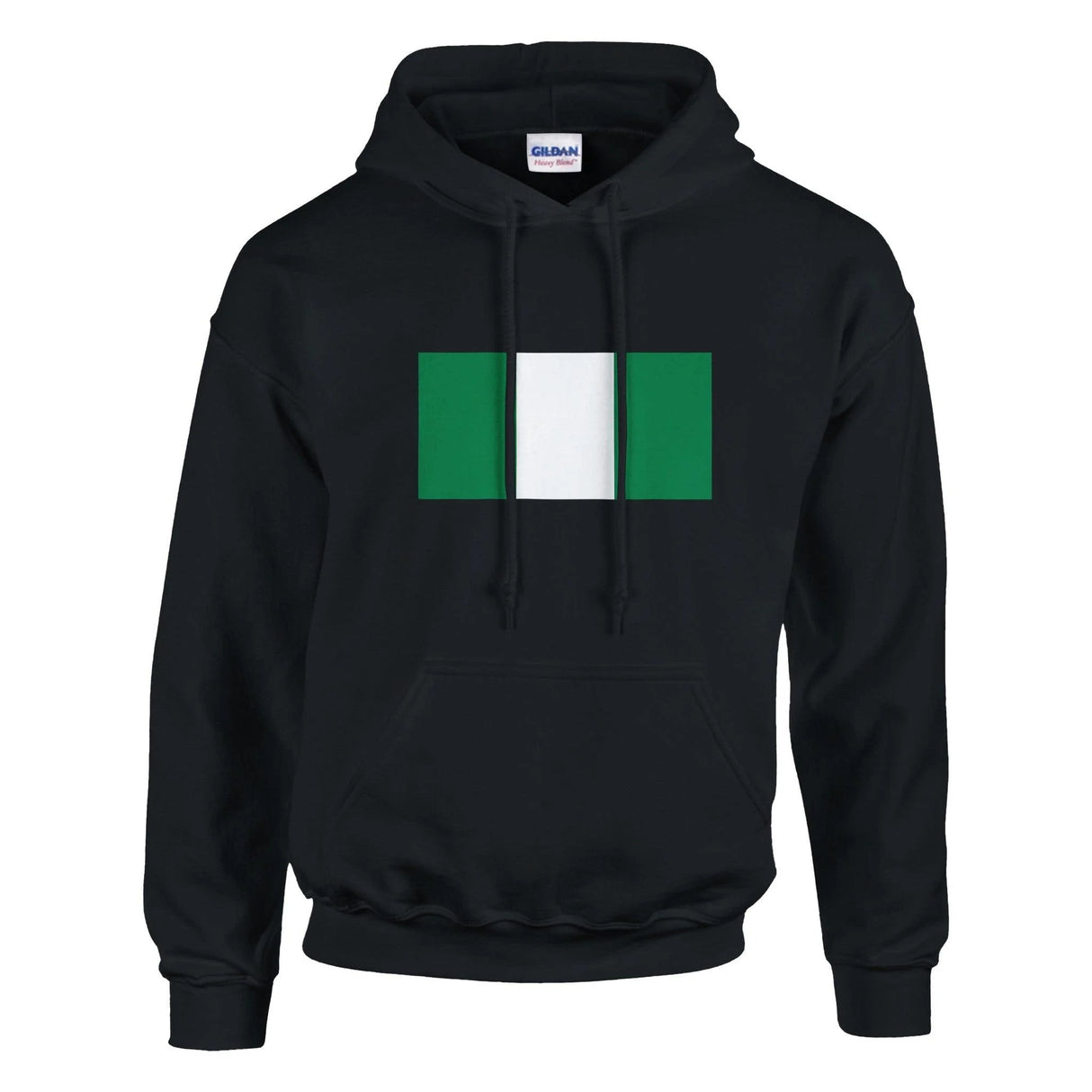 Sweat à capuche nigeria coton mélangé broderie couleur