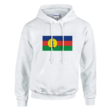 Sweat à capuche nouvelle-calédonie coton mélangé brodé