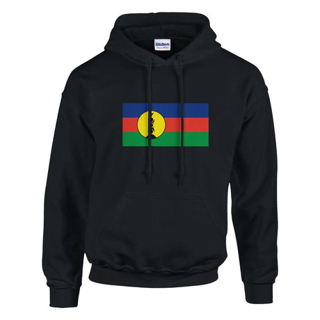Sweat à capuche nouvelle-calédonie coton mélangé brodé