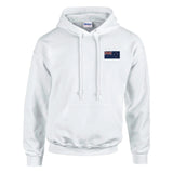 Sweat à capuche nouvelle-zélande broderie coton mélangé