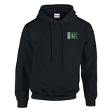 Sweat à capuche pakistan brodé coton mélangé confort supérieur