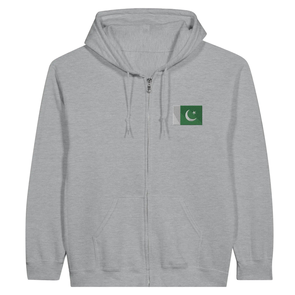 Sweat à capuche pakistan coton mélangé broderie couleur