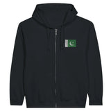Sweat à capuche pakistan coton mélangé broderie couleur