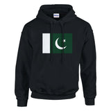Sweat à capuche pakistan coton mélangé broderie patriotique