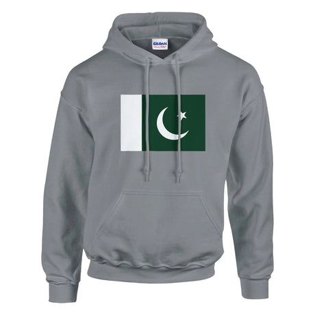 Sweat à capuche pakistan coton mélangé broderie patriotique