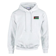 Sweat à capuche palestine brodé coton mélangé confortable