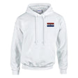 Sweat à capuche paraguay broderie couleur coton mélangé