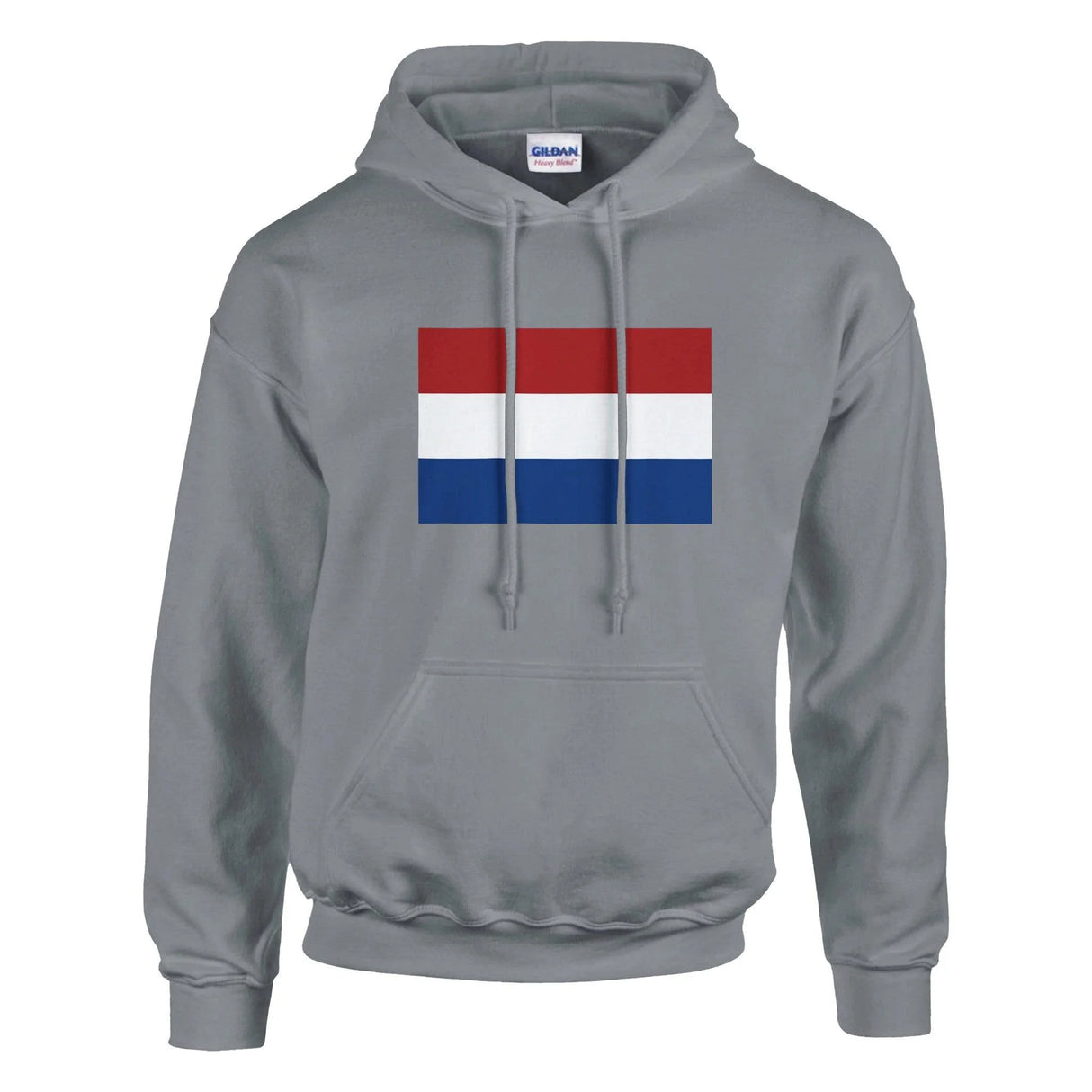 Sweat à capuche pays-bas coton mélangé broderie premium