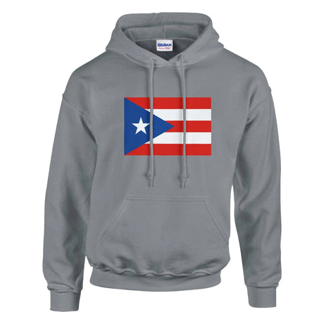 Sweat à capuche porto rico coton mélangé broderie