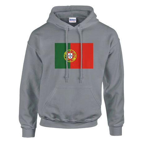Sweat à capuche portugal coton mélangé couleur broderie