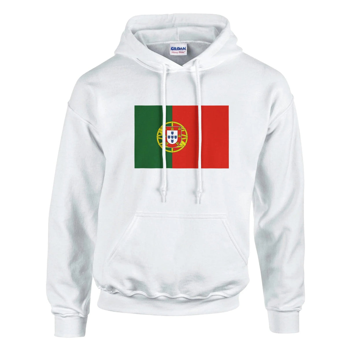 Sweat à capuche portugal coton mélangé couleur broderie
