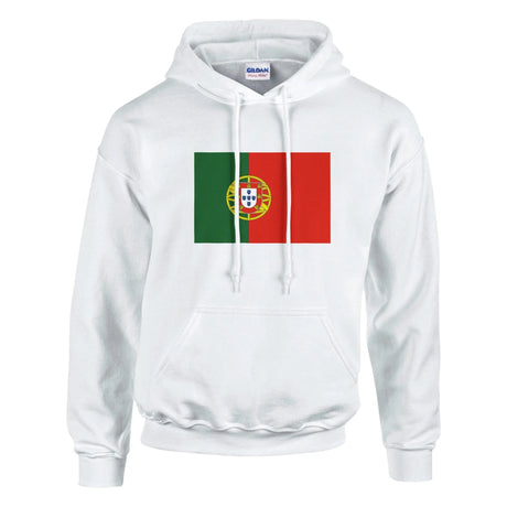 Sweat à capuche portugal coton mélangé couleur broderie
