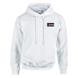 Sweat à capuche république arabe sahraouie broderie coton