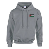 Sweat à capuche république arabe sahraouie broderie coton