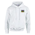 Sweat à capuche république centrafricaine broderie coton