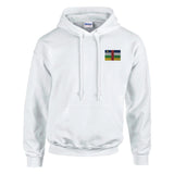 Sweat à capuche république centrafricaine broderie coton