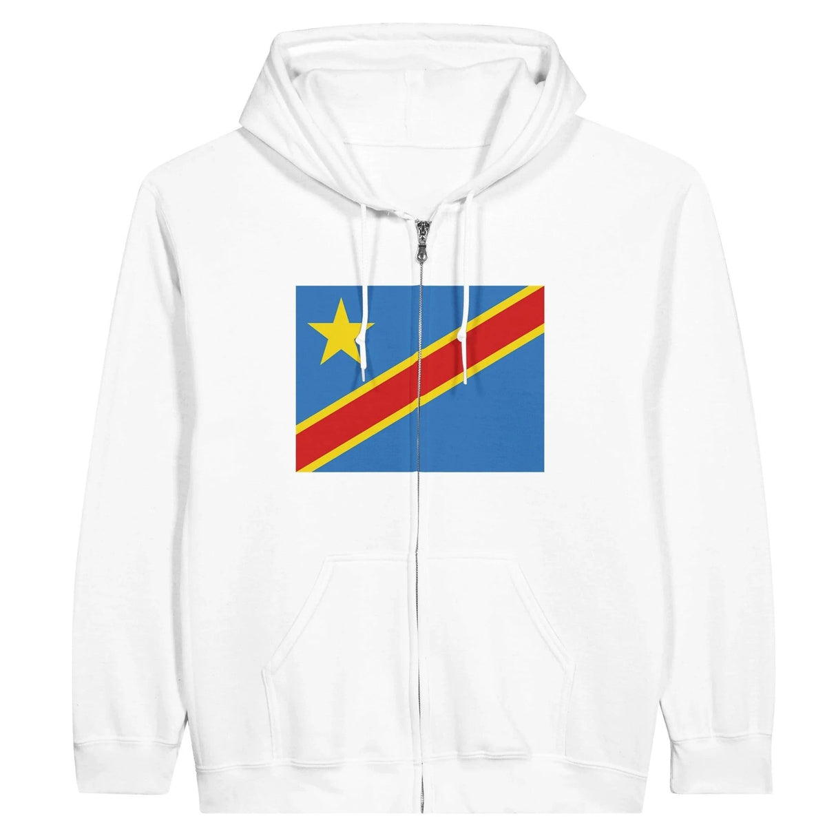 Sweat à capuche république démocratique du congo coton mélangé