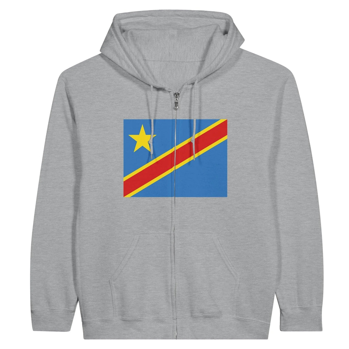 Sweat à capuche république démocratique du congo coton mélangé