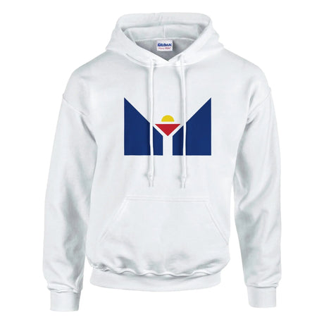 Sweat à capuche saint-martin antilles française coton mélangé