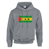 Sweat à capuche sao tomé-et-principe coton mélangé