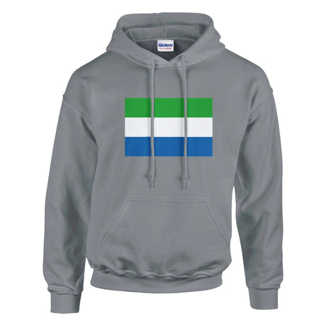 Sweat à capuche sierra leone coton mélangé broderie
