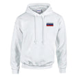 Sweat à capuche slovaquie brodé coton mélangé
