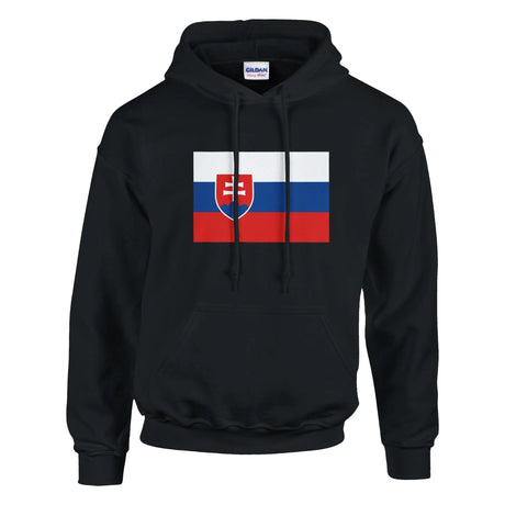 Sweat à capuche slovaquie coton mélangé couleur broderie