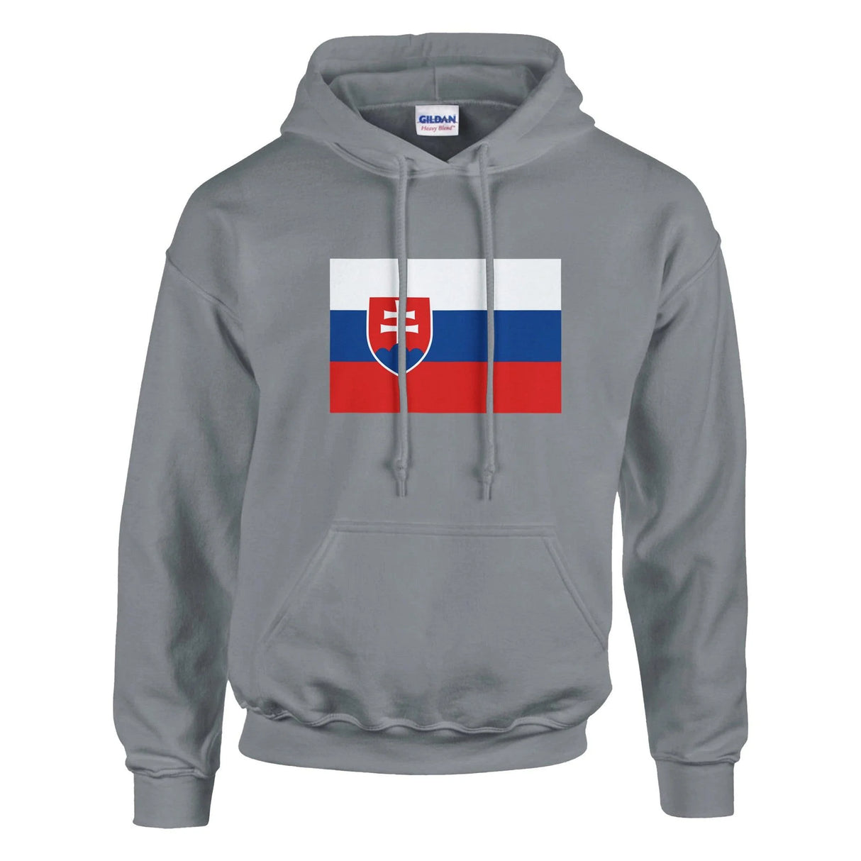 Sweat à capuche slovaquie coton mélangé couleur broderie