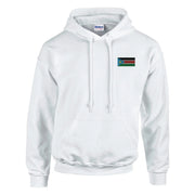 Sweat à capuche soudan du sud coton broderie couleur